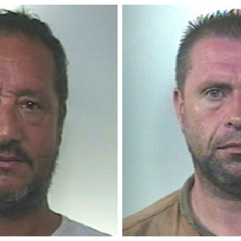 Gli arrestati Ottavio Brancato e Salvatore La Bua
