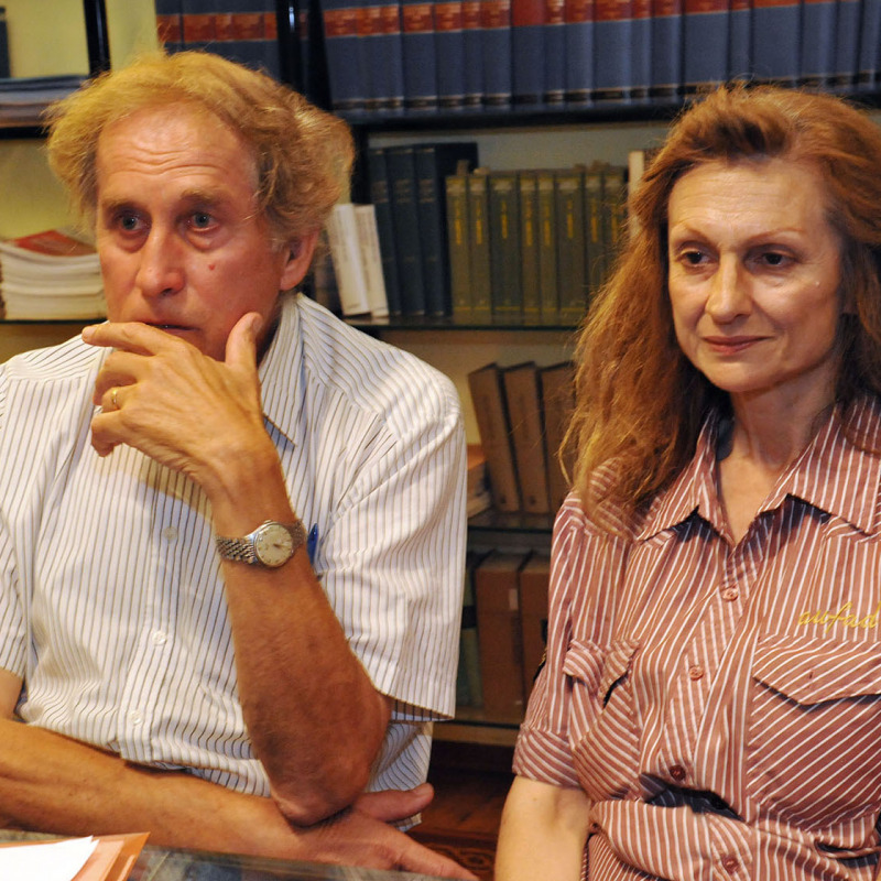 Luigi e Gabriella Deambrosis in una foto d'archivio (2011)