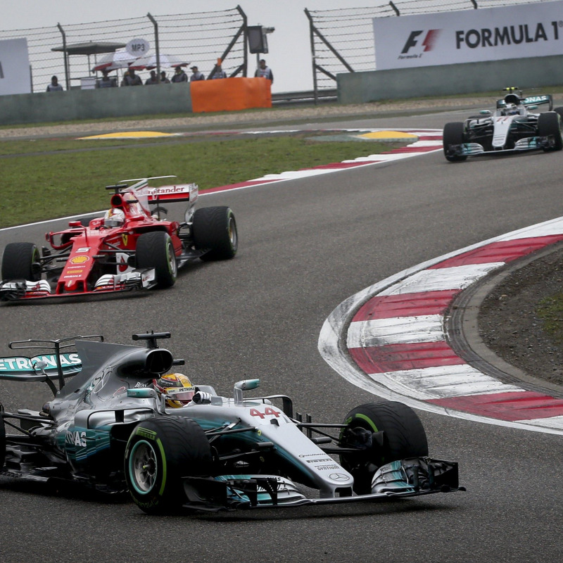 Formula 1, Hamilton al Gp di Cina - Ansa