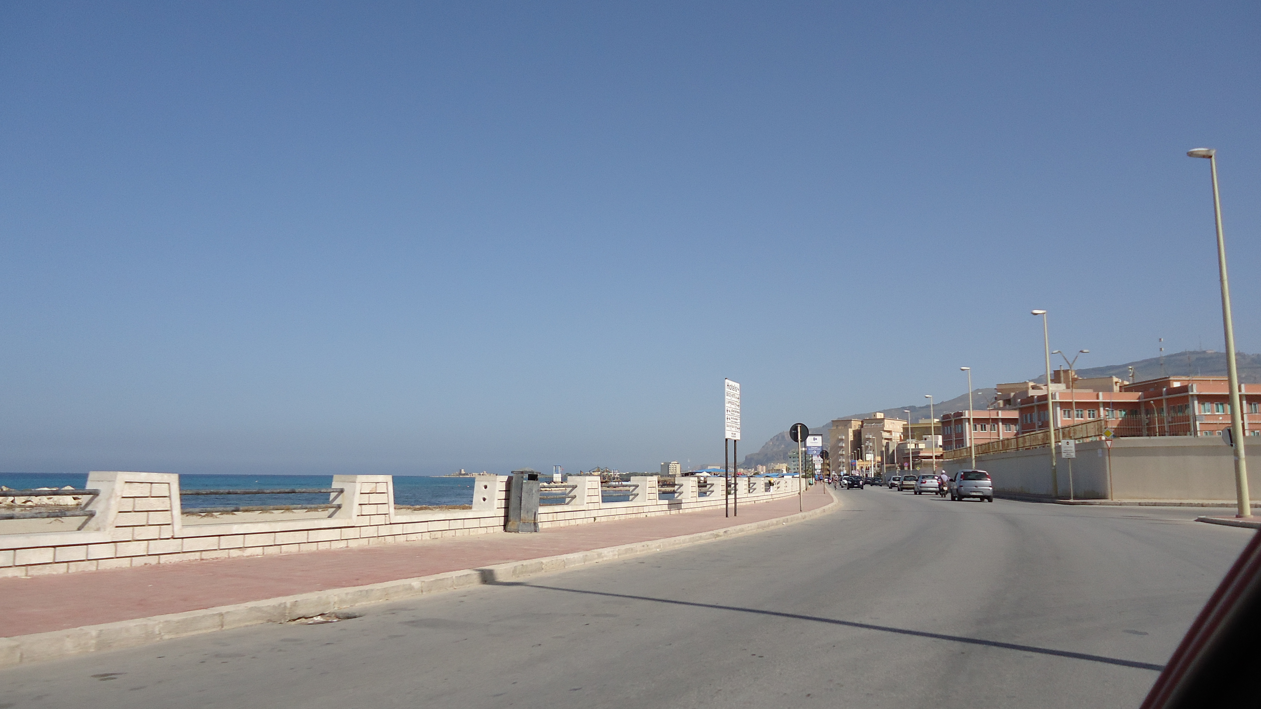 Erice al via la riqualificazione del lungomare Alighieri