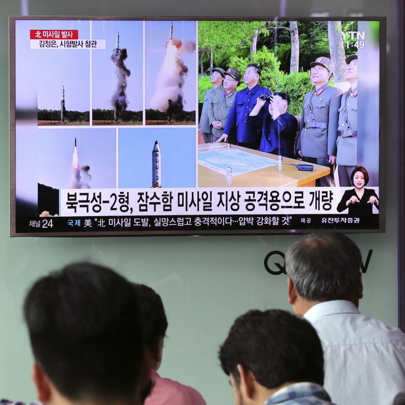 Test su lancio missili in Corea del Nord - Ansa