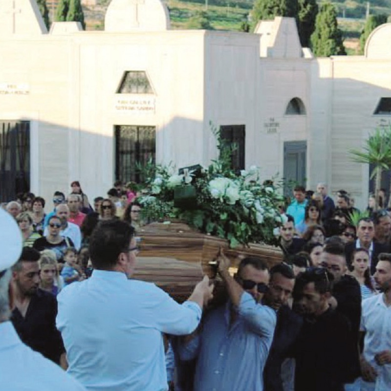 Funerali di Marco Vinci a Canicattì