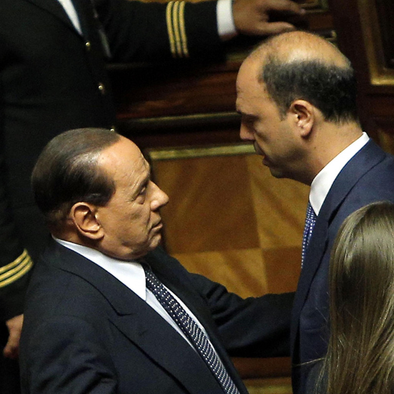 Berlusconi e Alfano