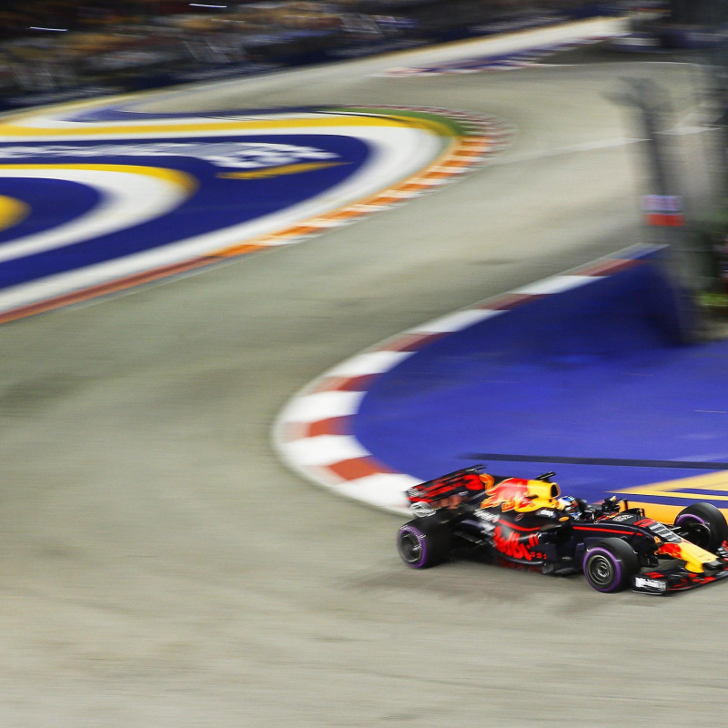 Daniel Ricciardo in gara