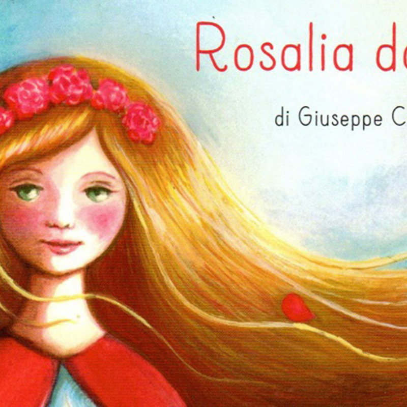 Il libro “Rosalia dai capelli d’oro” che sarà letto nel giardino del Caffè del Massimo a Palermo