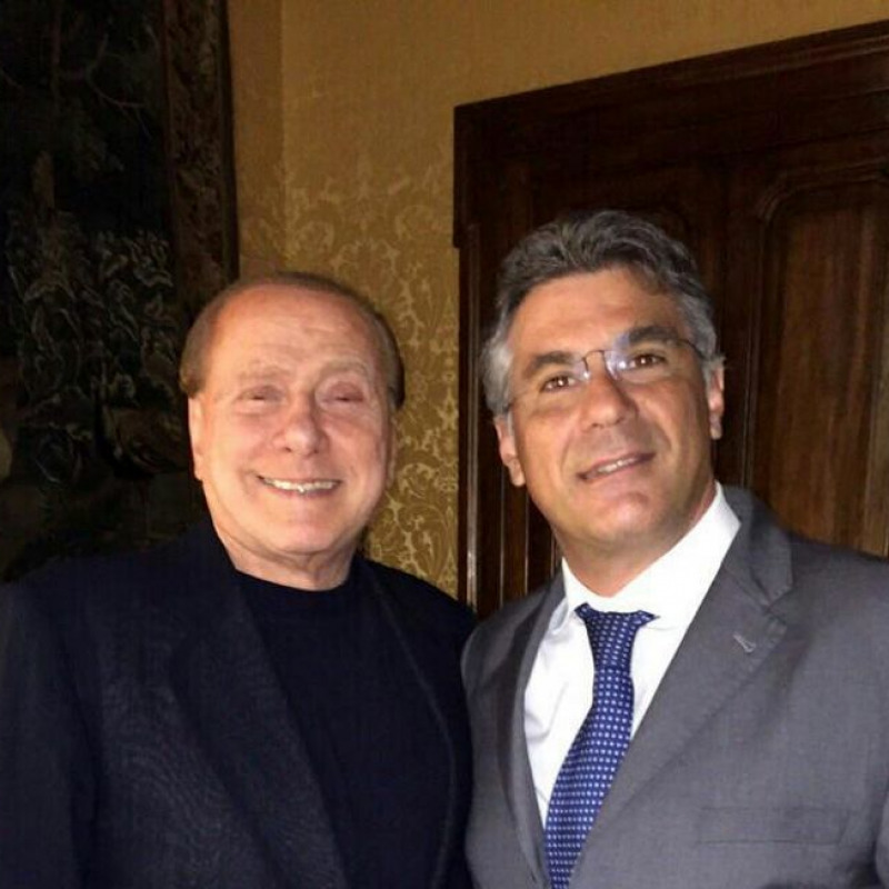 Silvio Berlusconi e Riccardo Gallo