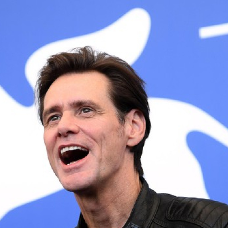 Jim Carrey alla Mostra del cinema di Venezia