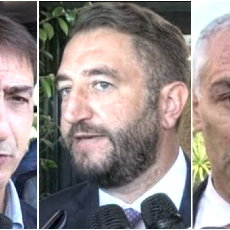Claudio Fava, Giancarlo Cancelleri, Fabrizio Micari
