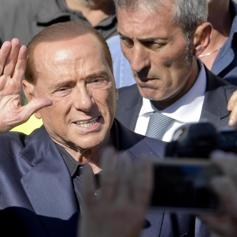 Silvio Berlusconi in visita ad Ischia