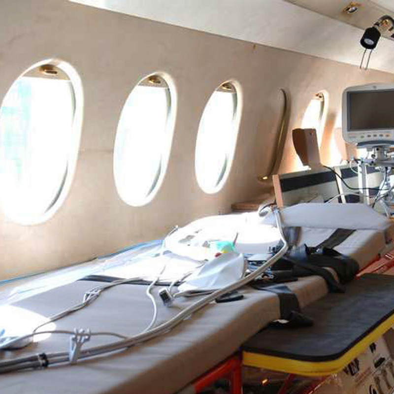 Volo dell'Aeronautica per le emergenze sanitarie