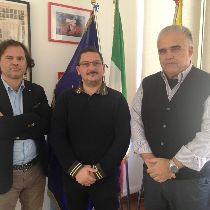 Andrea Nicastro, Roberto Bruno ed Enzo Giuliano