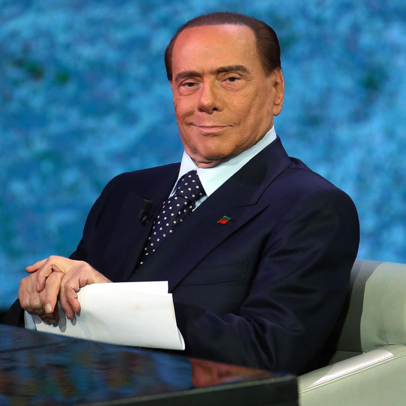 Silvio Berlusconi ospite della trasmissione "Che tempo che fa"