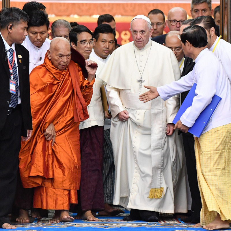 Papa Francesco in Myanmar