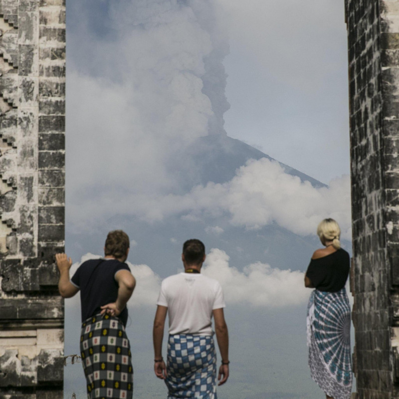 Vulcano Agung, isola di Bali, Indonesia