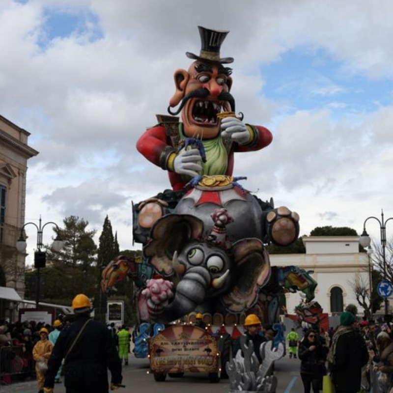 Un'immagine del Carnevale di Putignano