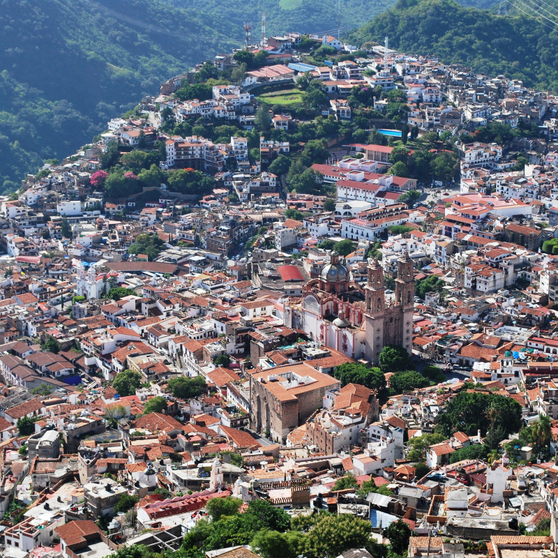 La città di Taxco, fonte Wikimedia