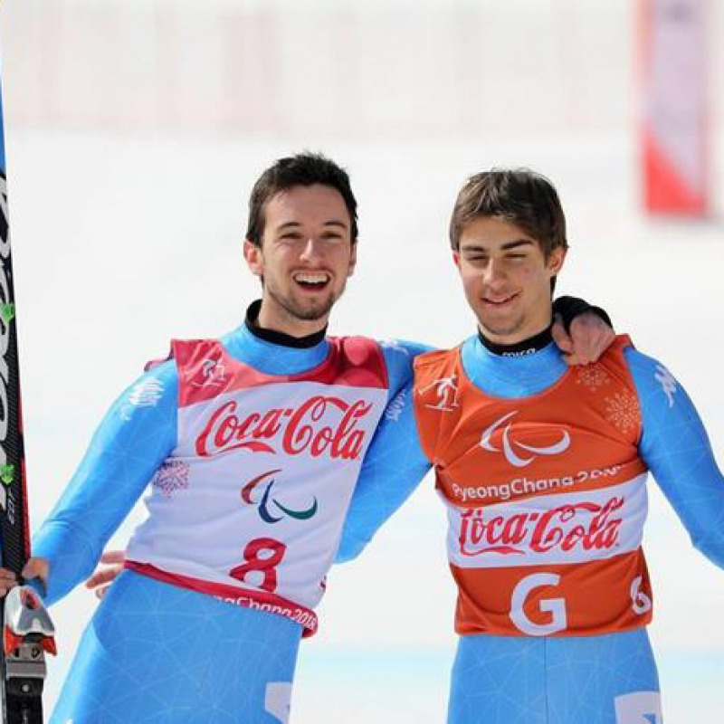 Paralimpiadi, Giacomo Bertagnolli e Fabrizio Casal