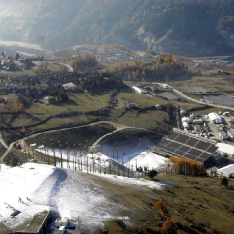 Una veduta di Bardonecchia, sede delle Olimpiadi invernali di Torino 2006,
