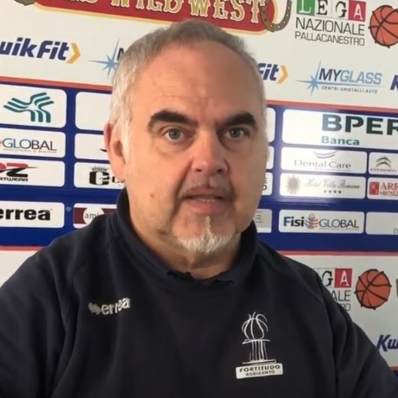 Franco Ciani, coach della Moncada Agrigento