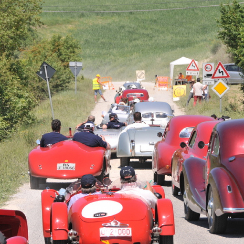 Mille Miglia, tappa in autodromo Monza