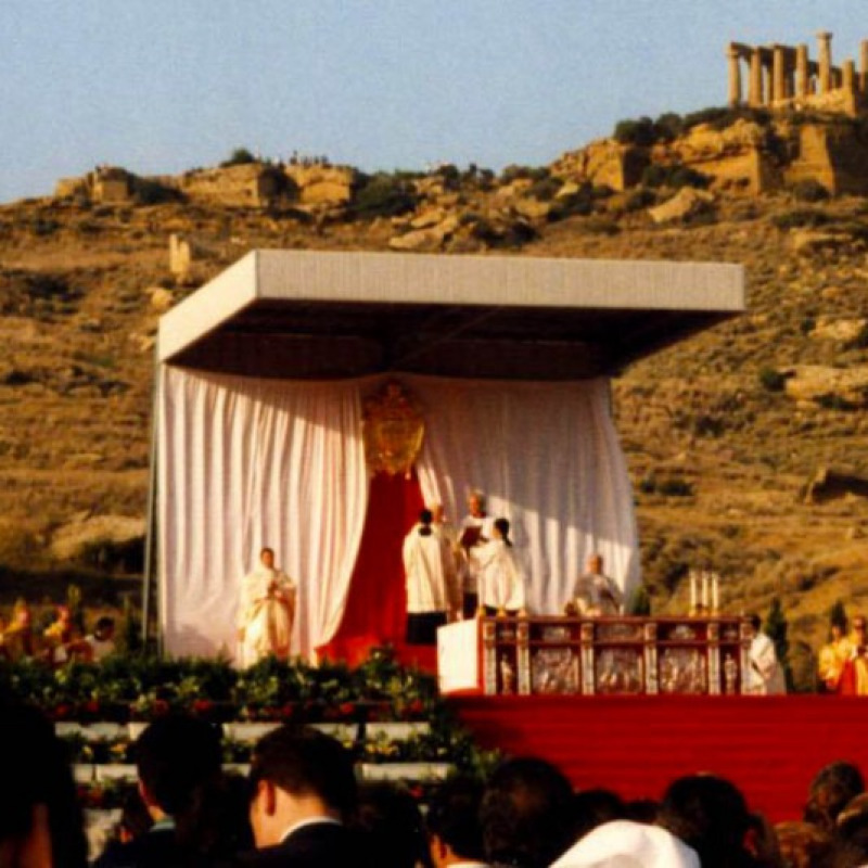 Giovanni Paolo II ad Agrigento