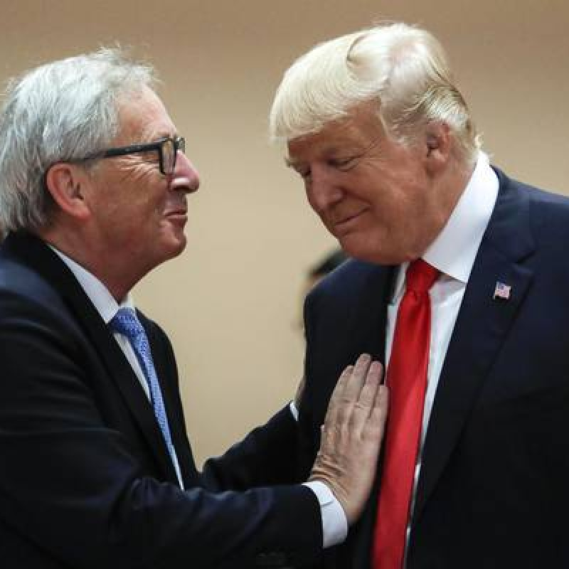 Juncker e Trump