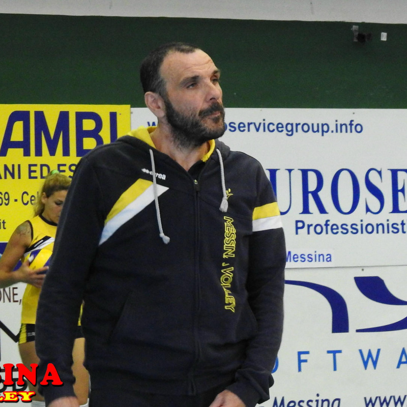 Danilo Cacopardo, allenatore del Messina Volley