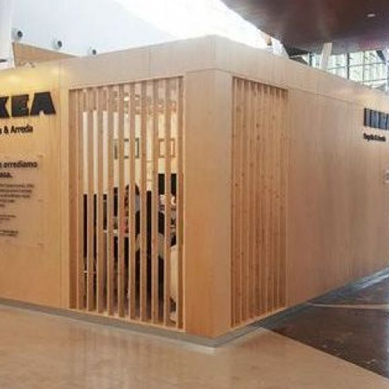 Lo stand "Progetta&Arreda" Ikea al Forum di Palermo