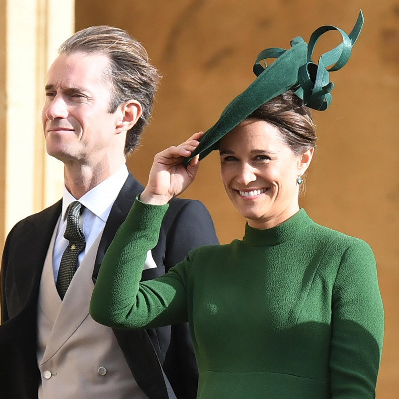 Pippa Middleton insieme al marito