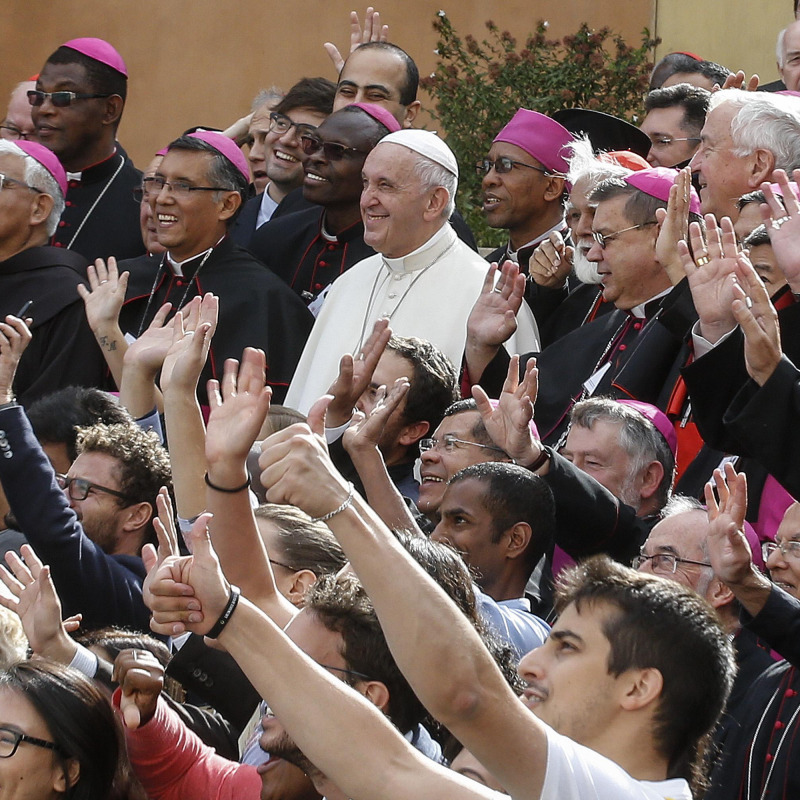 Papa Francesco al sinodo dei giovani