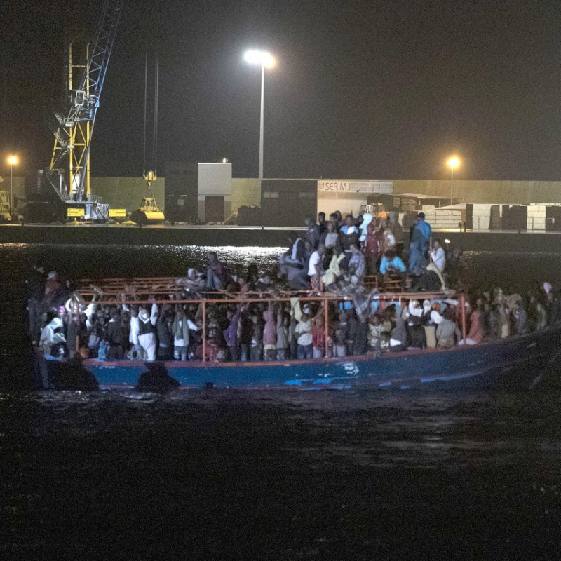 Migranti sbarcati a Pozzallo