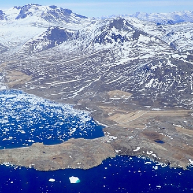 La Groenlandia fotografata dall'aereo della Nasa