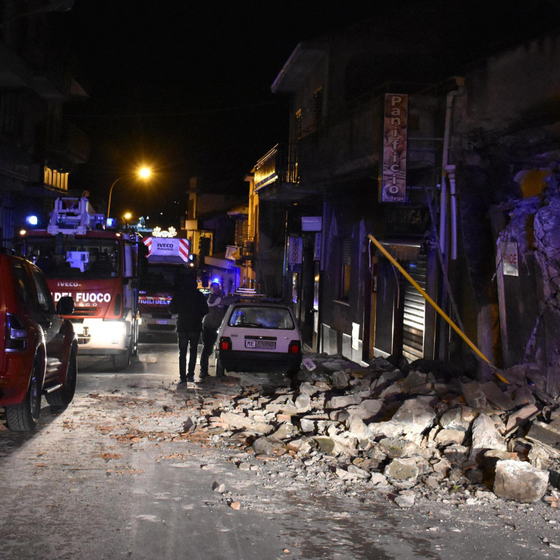 Fleri, la distruzione dopo il terremoto del 26 dicembre 2018
