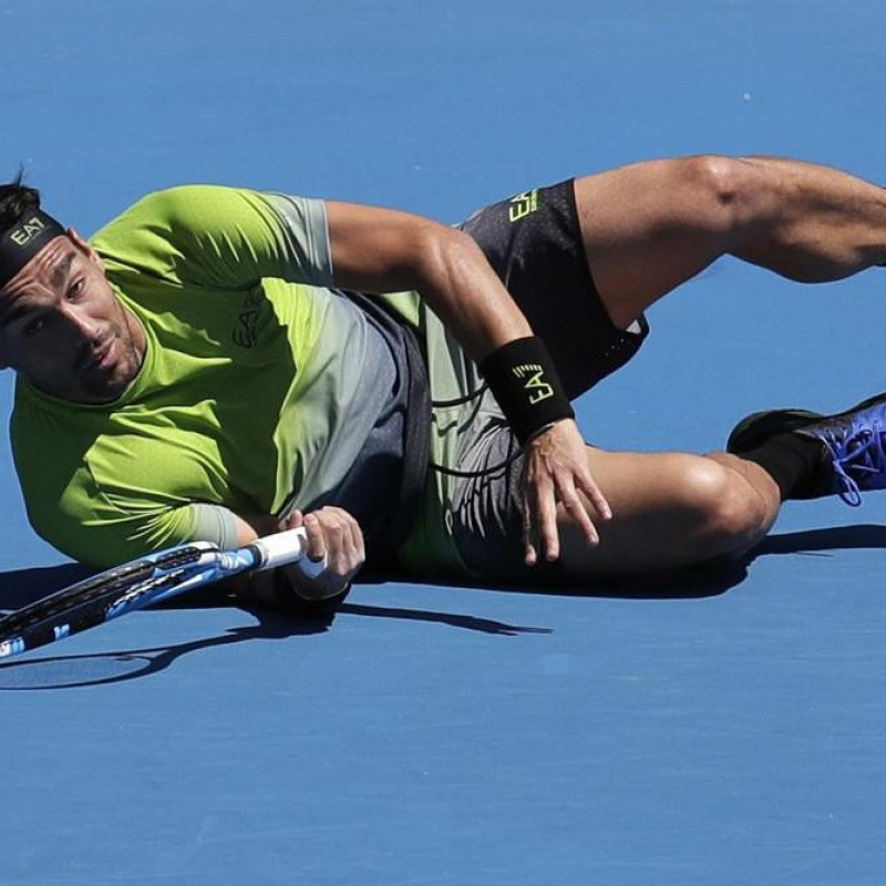 Fabio Fognini agli Australian Open 2019