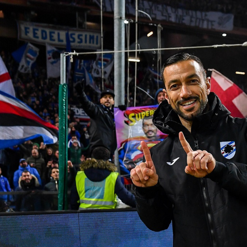 Fabio Quagliarella in gol in 11 partite consecutive in Serie A