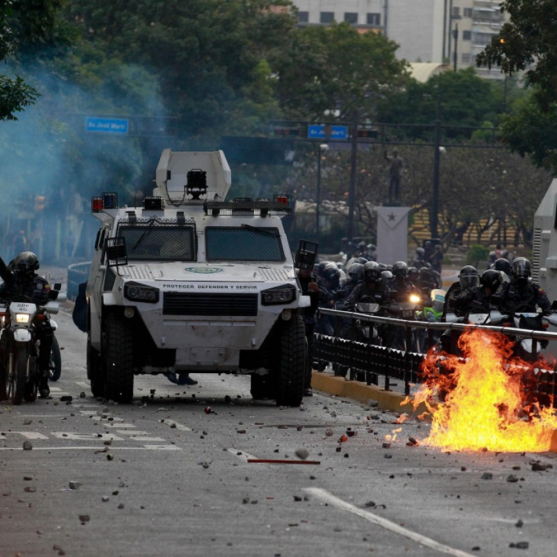 Venezuela, scontri a Caracas