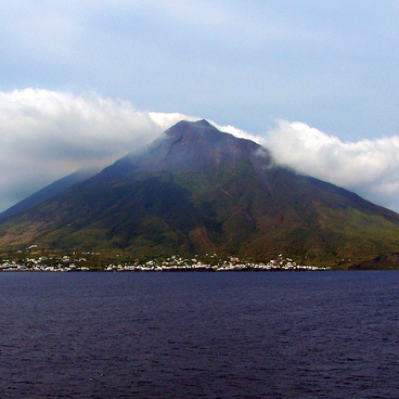 Il vulcano Stromboli - Foto archivio