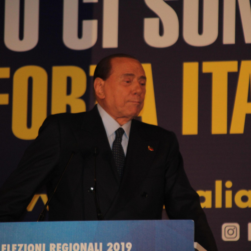 Il leader di FI Silvio Berlusconi