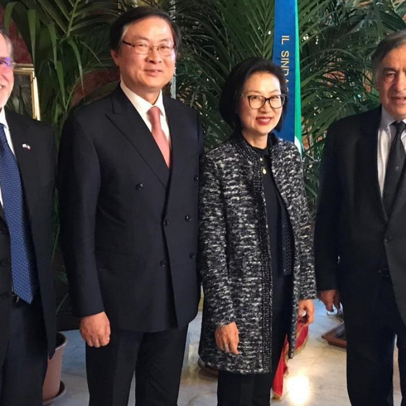 Ambasciatore Corea incontra Sindaco Orlando