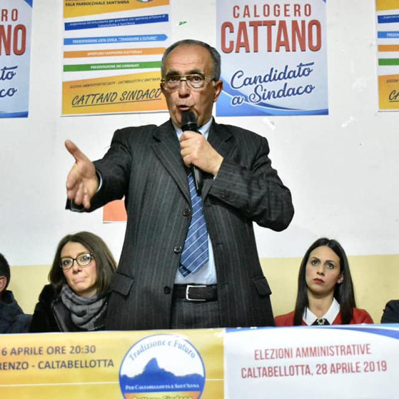 Calogero Cattano, sindaco di Caltabellotta