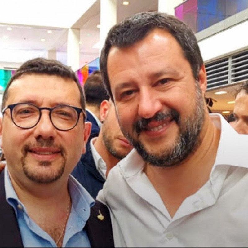 Igor Gelarda e Matteo Salvini