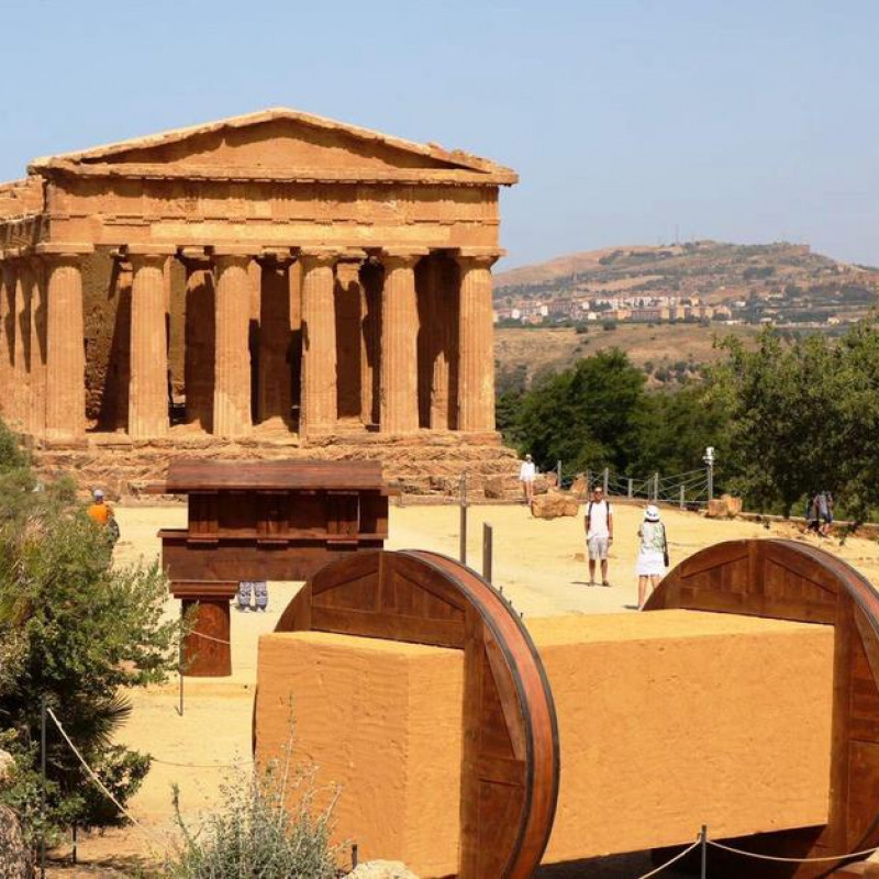 Le macchine degli antichi greci nella Valle dei Templi
