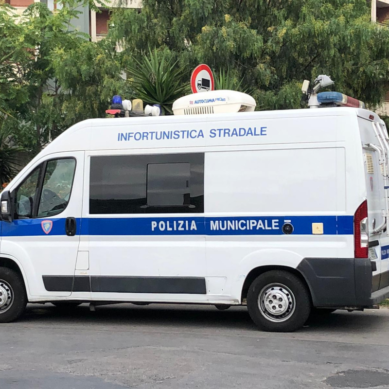Infortunistica stradale della polizia municipale di Palermo