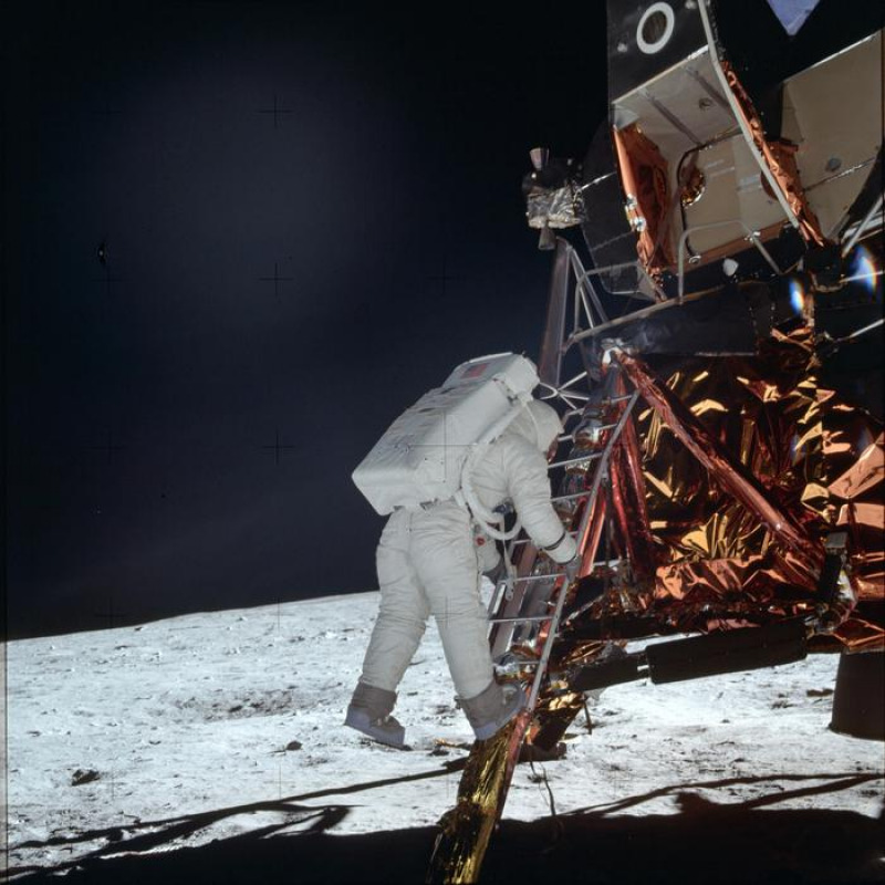 50 anni fa, l'uomo sulla Luna