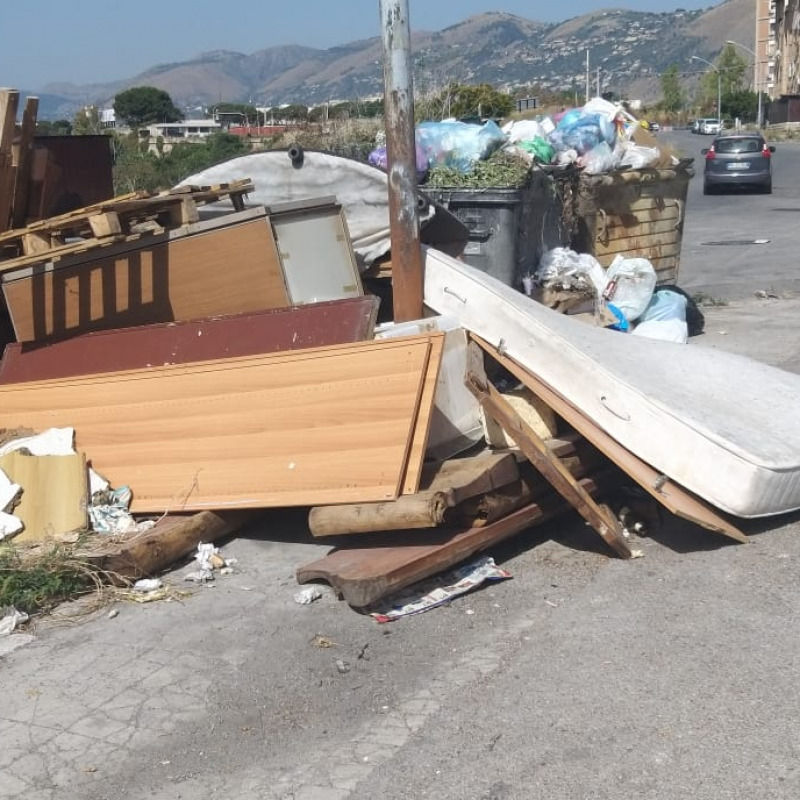 Discariche di rifiuti a Palermo
