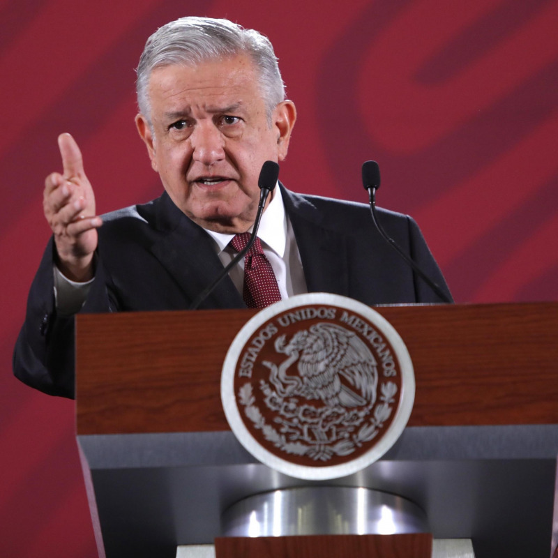 Andres Manuel Lopez Obrador, presidente del Messico