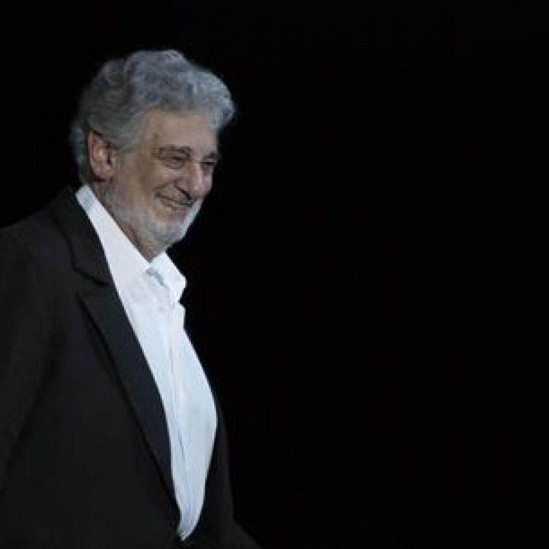 Il tenore spagnolo Placido Domingo