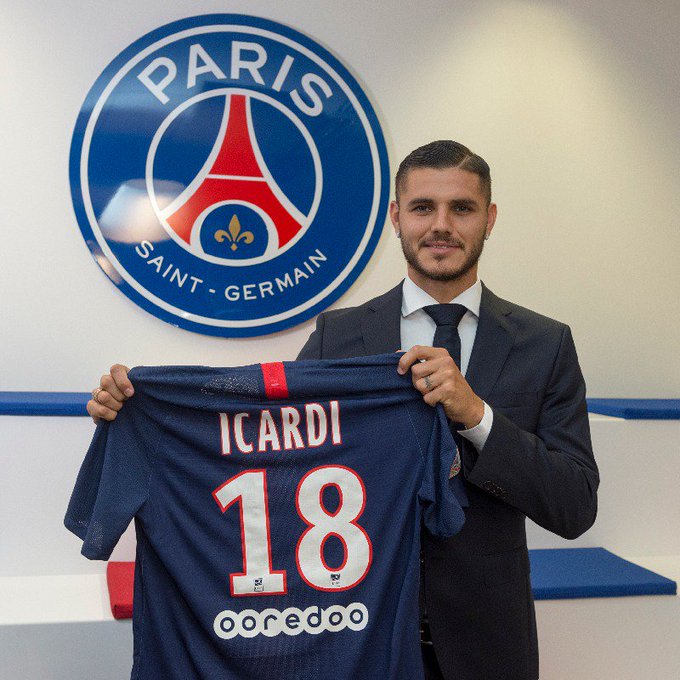 Icardi con la 18 pronto per l avventura con il Psg Fiero di essere parigino Giornale di Sicilia