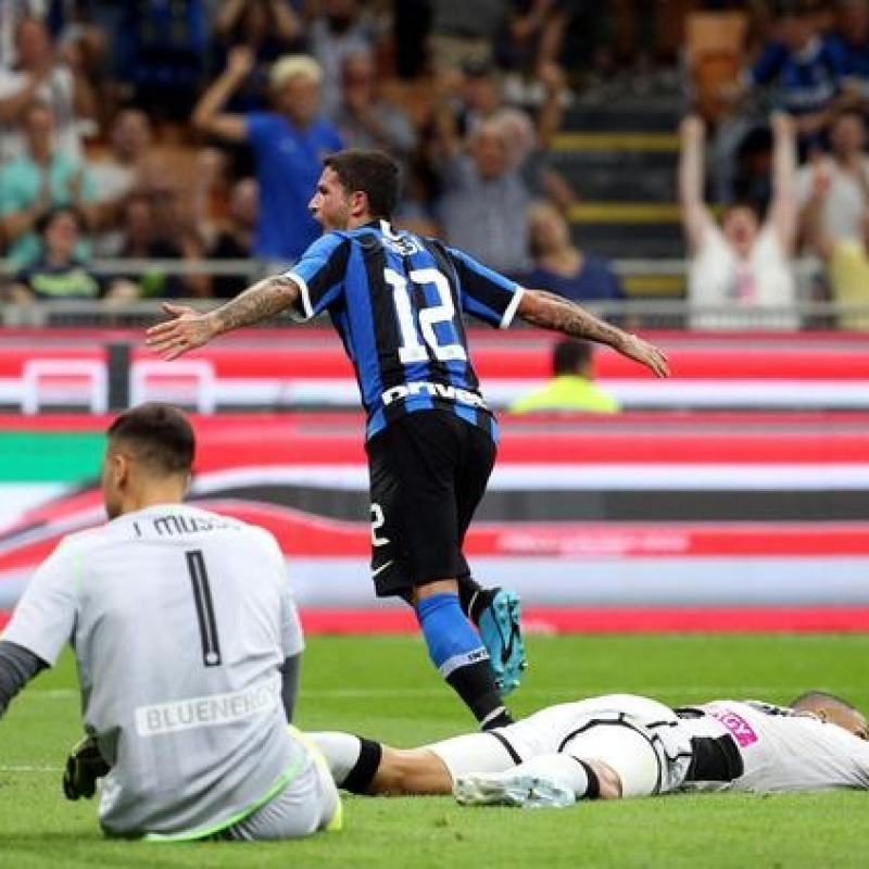 Stefano Sensi in gol contro l'Udinese
