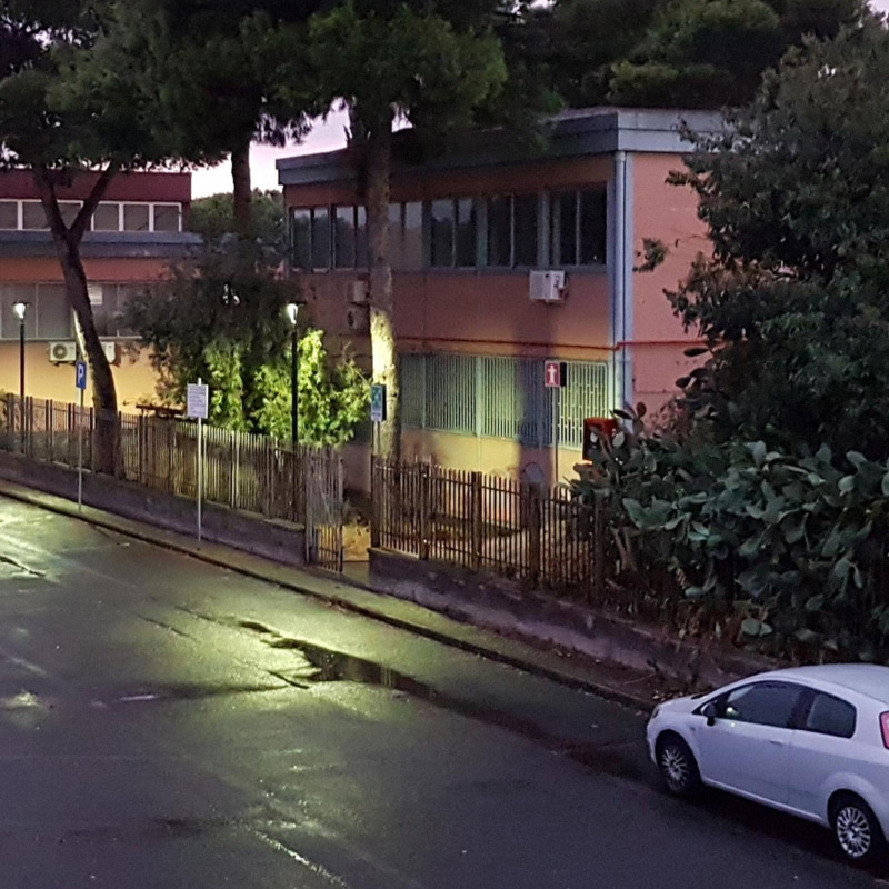 Uno dei parcheggi dell'Università di Catania